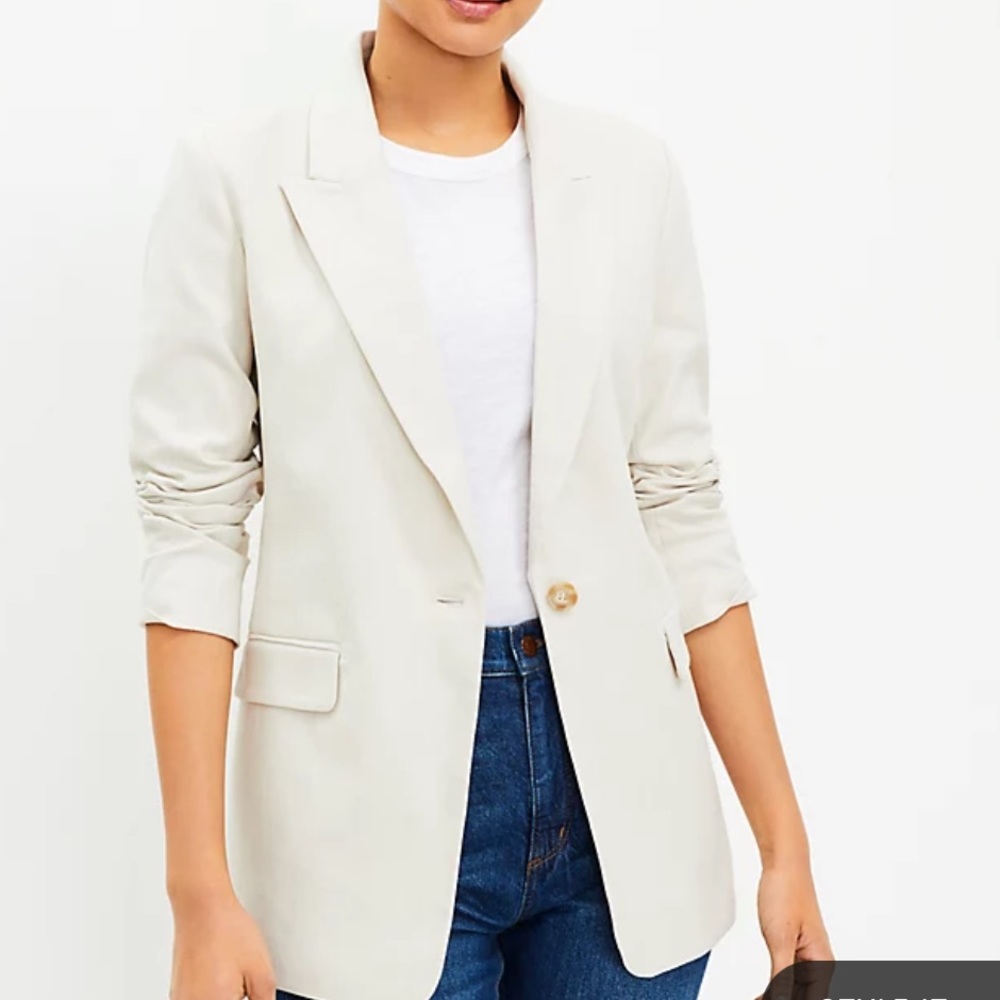 LOFT petite’s Long Modern Blazer